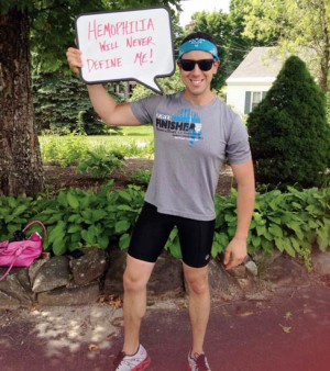 Rhode Island: Local Man Bikes For Hemophilia